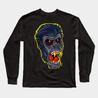 Angry Gorilla Long Sleeve T-Shirt